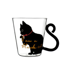 Load image into Gallery viewer, Creative 8.5oz Water Glass Mug Cup Cute Cat Milk Coffee Mug Tea Cup Cartoon Kitty Home Office Cup For Fruit Juice