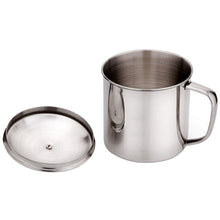 Load image into Gallery viewer, 200/380ML Stainless Steel Camping Mug Cup Outdoor Drinking Coffee Tea Handle Cup